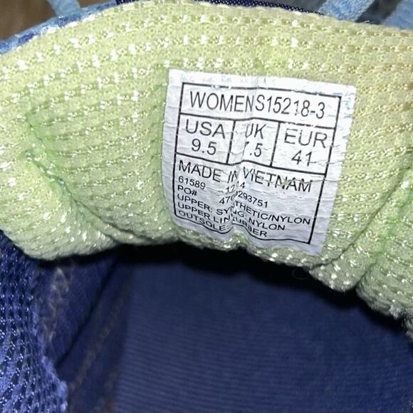 Saucony Cohesion 8 Womens US Size 9.5 Athletic Running Sneaker Shoes Blue Green - Picture 12 of 12